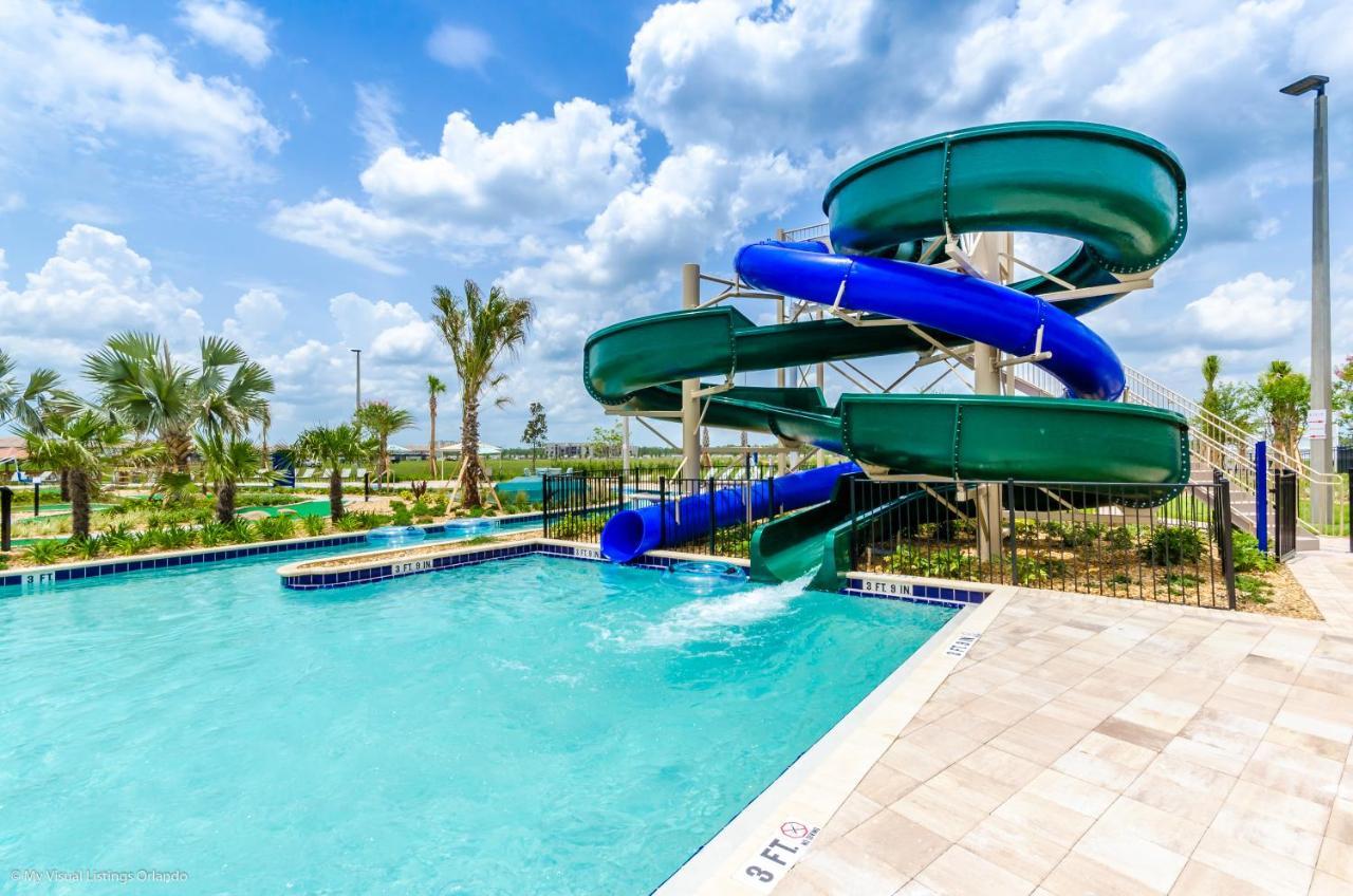 Modern Townhome Wprivate Pool Free Water Park Kissimmee Exterior foto