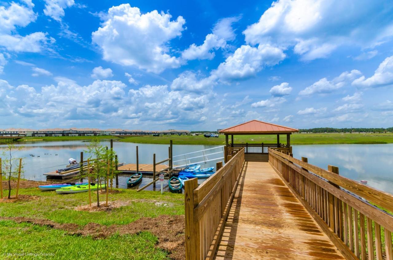Modern Townhome Wprivate Pool Free Water Park Kissimmee Exterior foto